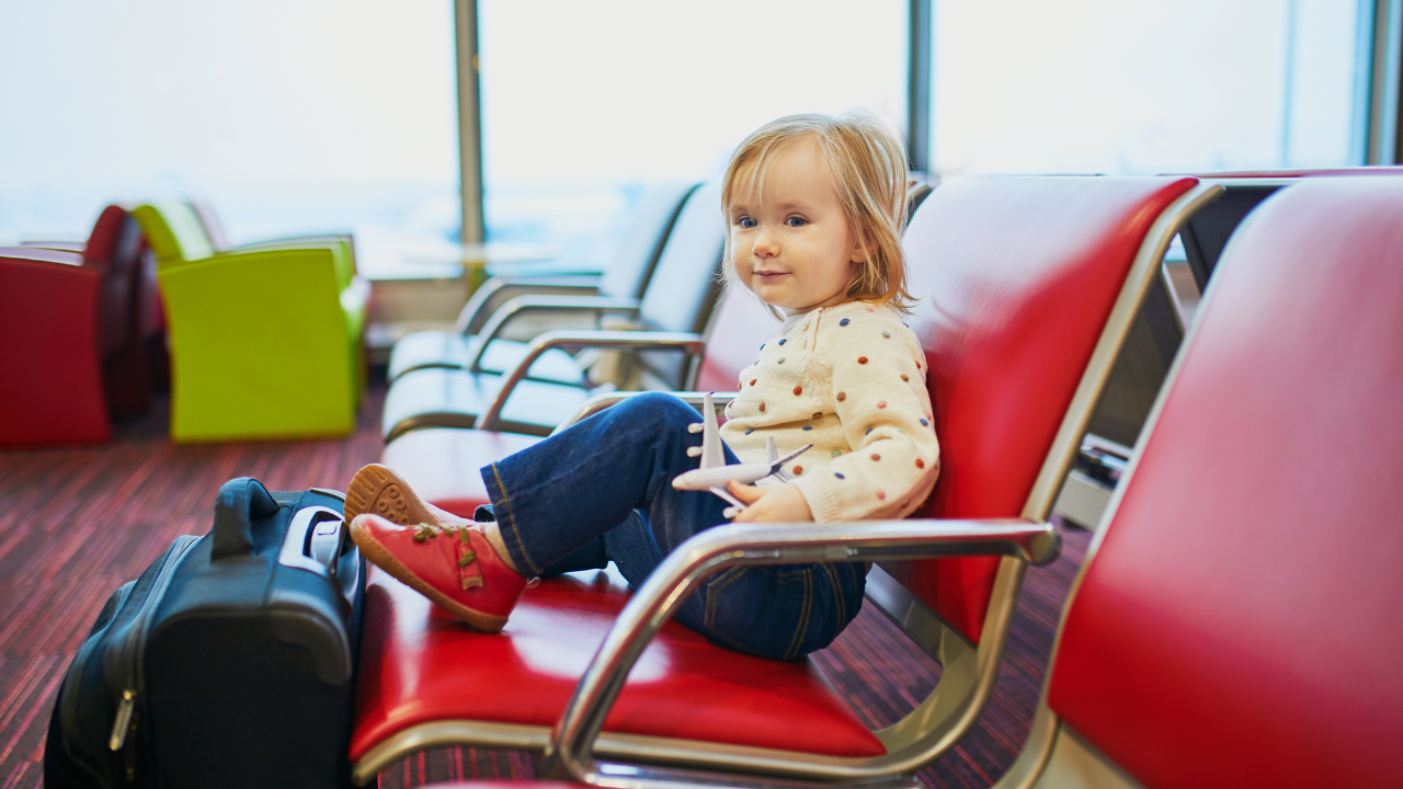 Flying with kids sounds like a stressful task but it doesn't have to be! I'm going to share all the must-haves that will relieve a lot of stress on your traveling!